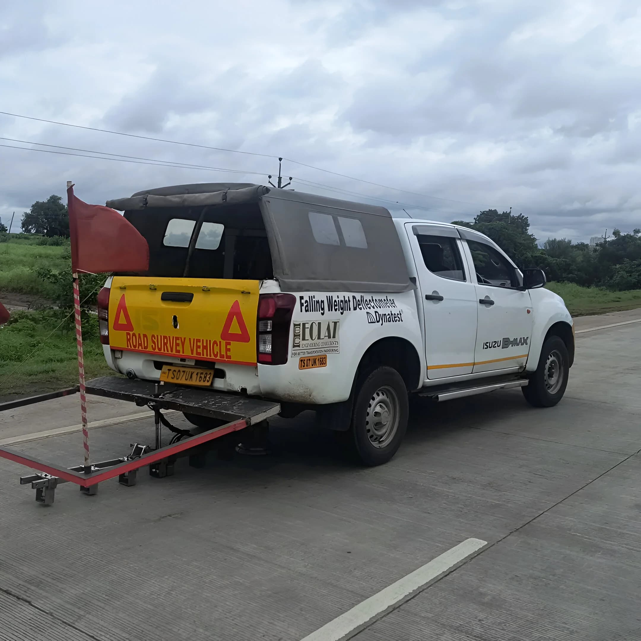 Pavement Evaluation Study using a Falling Weight Deflectometer